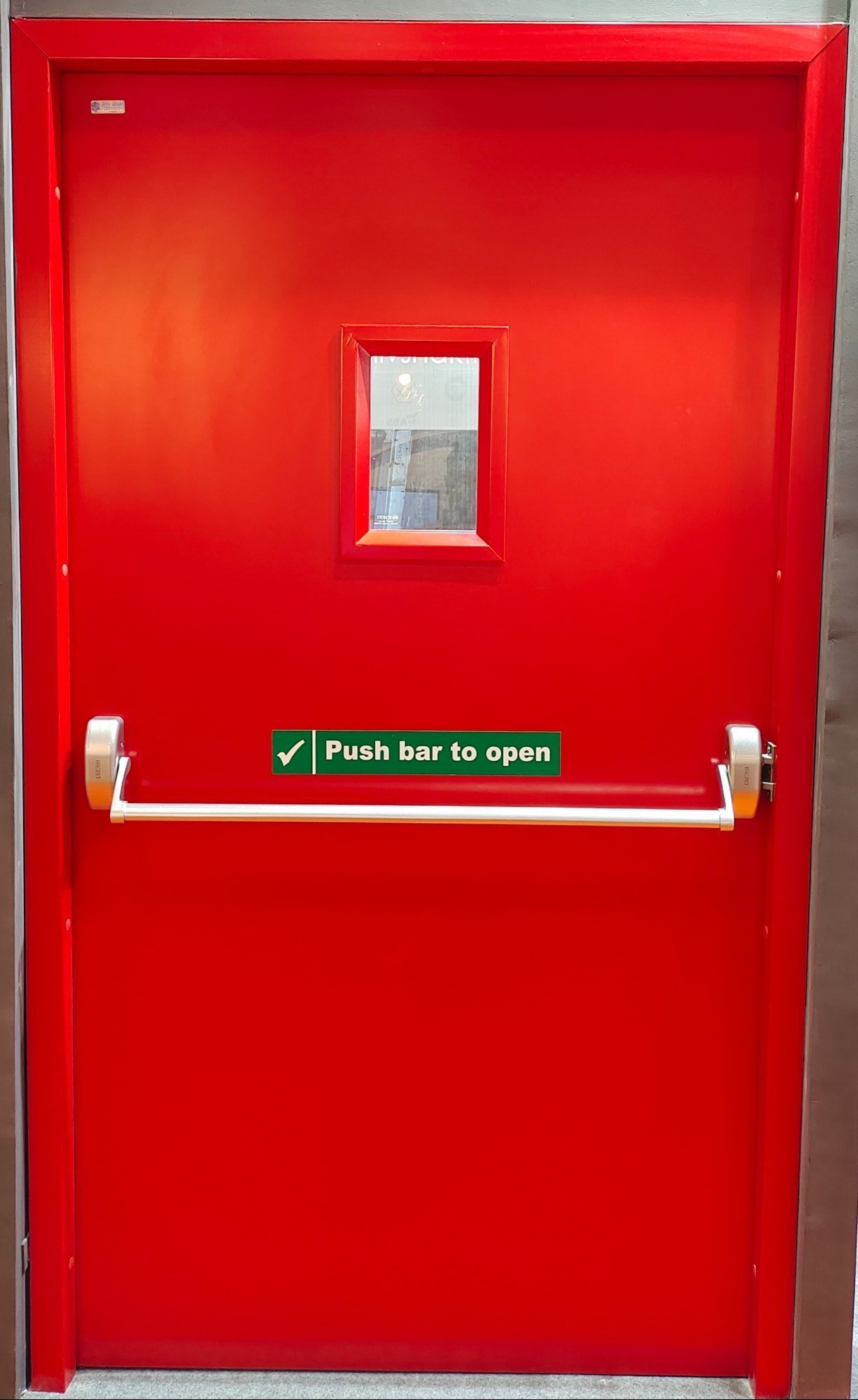 Fire Proof Metal Door Steel